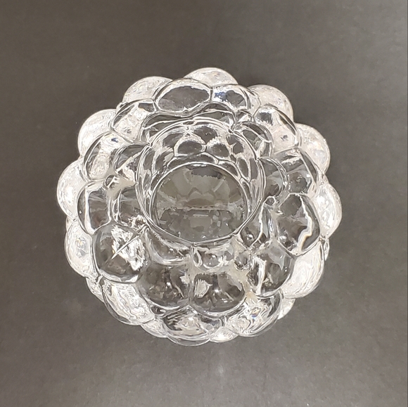 Orrefors Crystal Raspberry Candle Holder - Picture 6 of 12